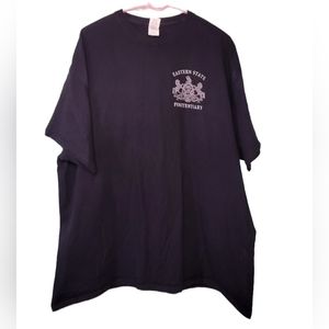 Eastern State Penitentiary Blueprint Al Capone T shirt  2XL Men